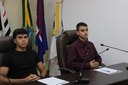Vice-Presidente Jovem Lucas Rodrigues Moreira dos Santos e 2º Secretário Jovem Gustavo Pereira de Sousa