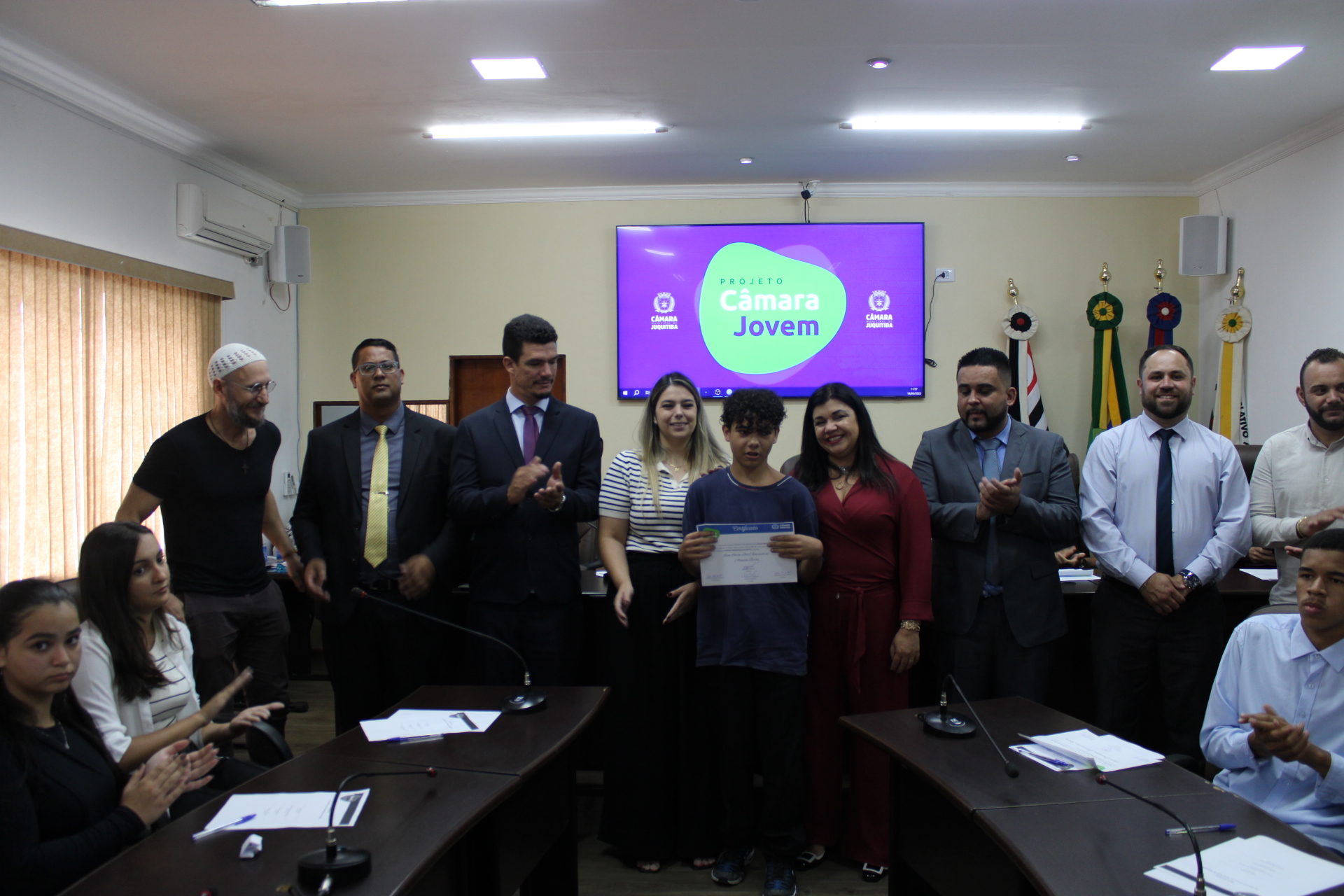 Sessão de Posse Câmara Jovem
