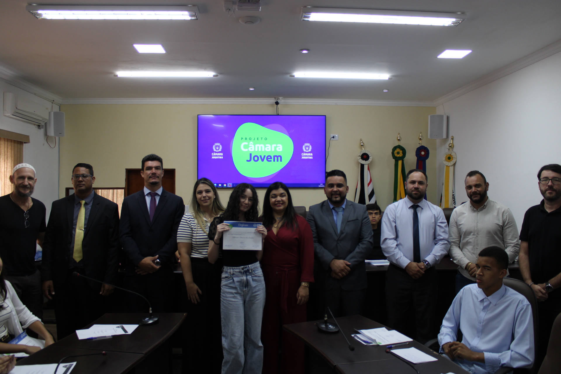 Sessão de Posse Câmara Jovem