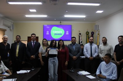 Sessão de Posse Câmara Jovem