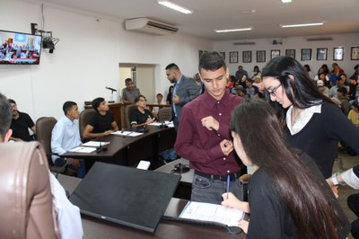 Sessão de Posse Câmara Jovem
