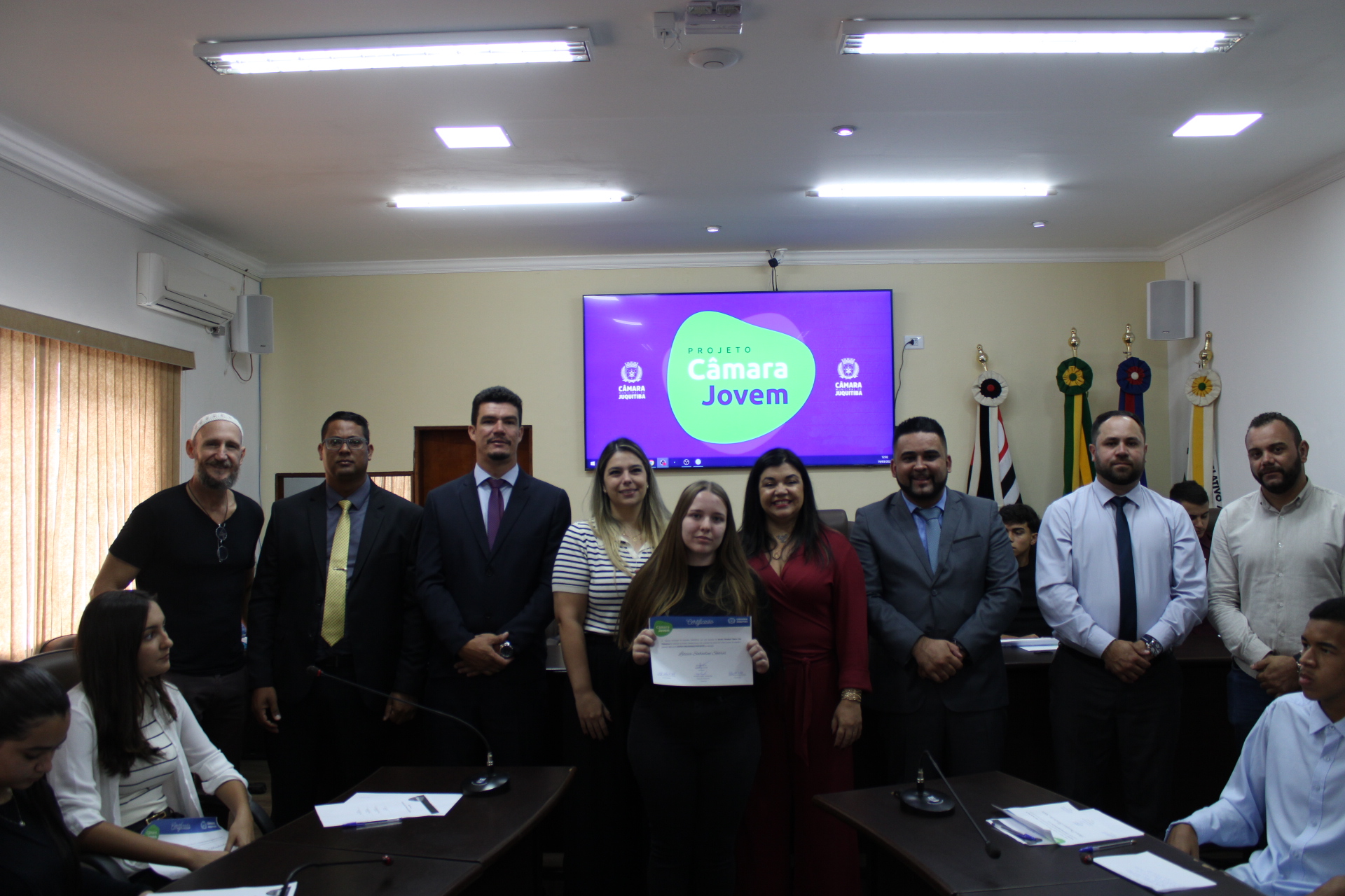 Sessão de Posse Câmara Jovem