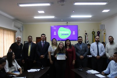 Sessão de Posse Câmara Jovem