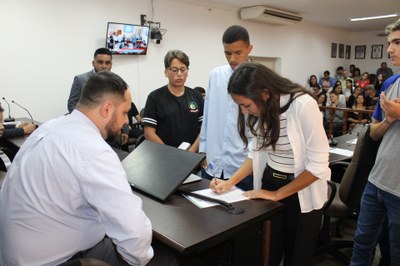 Sessão de Posse Câmara Jovem
