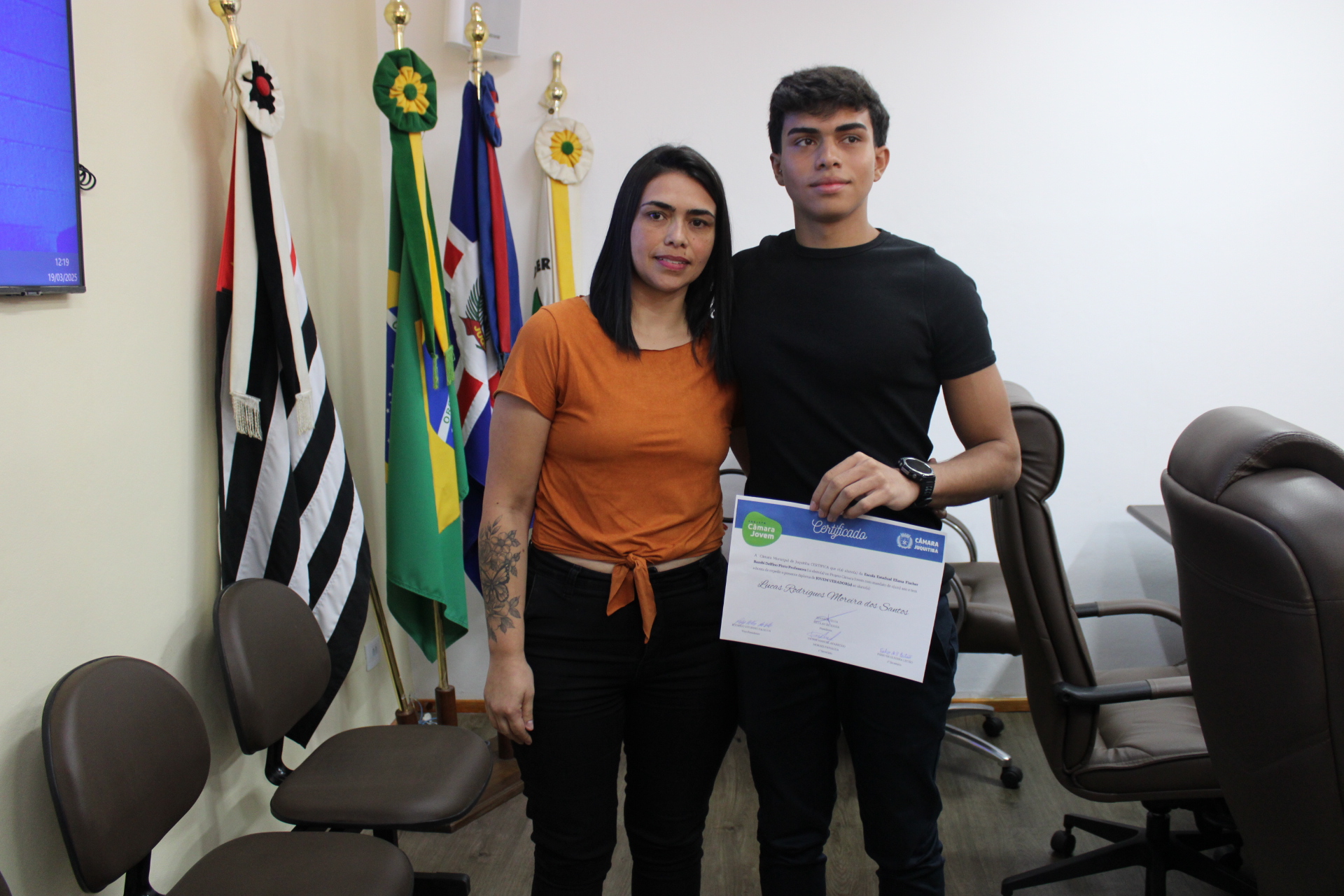 Sessão de Posse Câmara Jovem