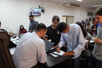 Sessão de Posse Câmara Jovem