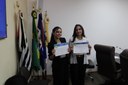 Suplente Jovem Leyla e Vereadora Jovem Vivian