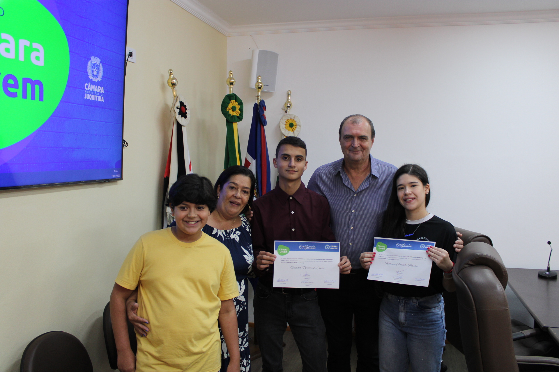 Sessão de Posse Câmara Jovem