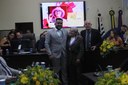 Alice Adelaide de Andrade entregue pelos Vereadores Eduardo Silva e Valter Camargo