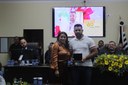 Antonio de Lima Aguilar entregue pela Primeira Dama Gilvanea