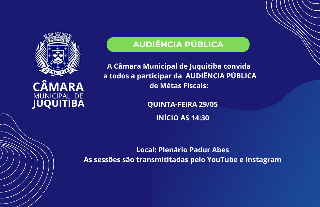 AUDIÊNCIA PÚBLICA de Métas Fiscais