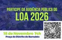 Audiência Pública LOA 2026