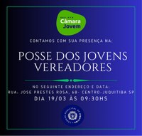 Posse dos Jovens Vereadores